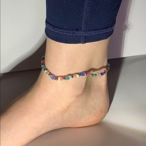 🌹Beaded ankle bracelet